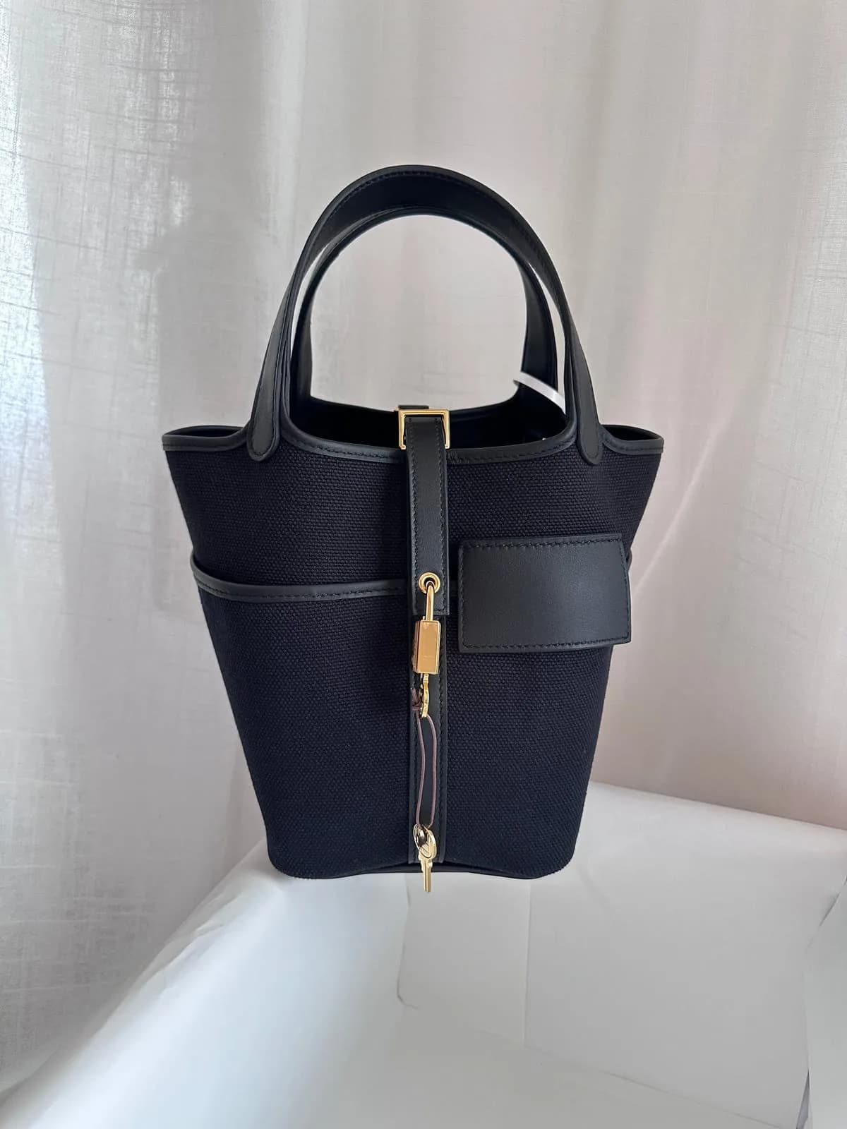 Hermès Picotin Cargo 18 Black GHW
