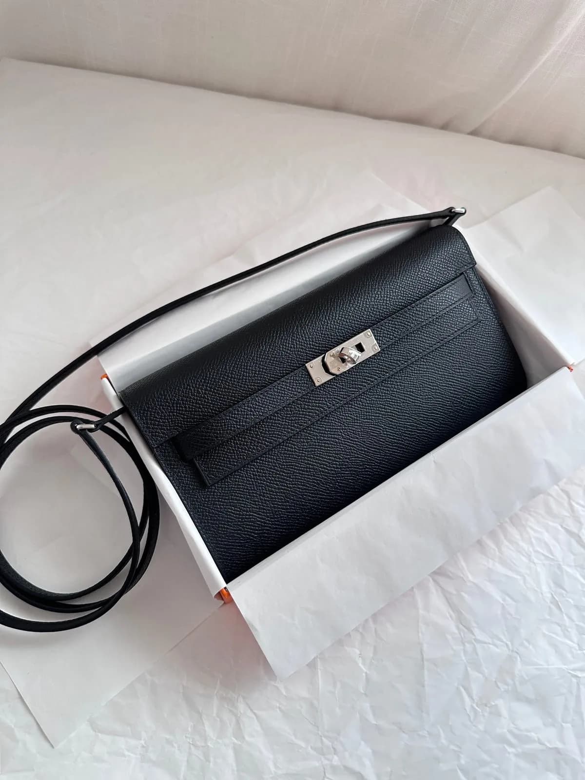 Hermès Kelly To Go Black PHW