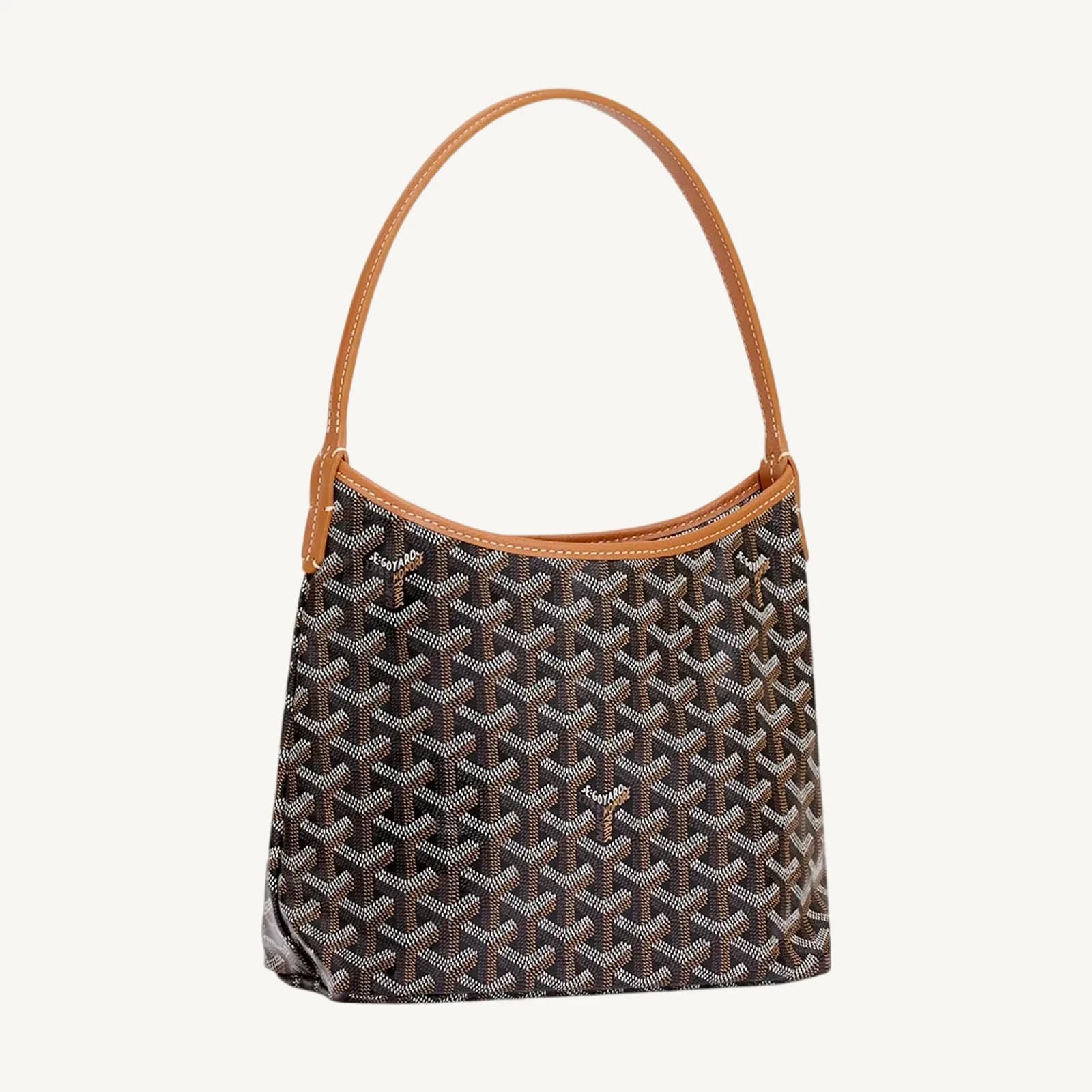 Goyard Mini Bohème Black & Tan
