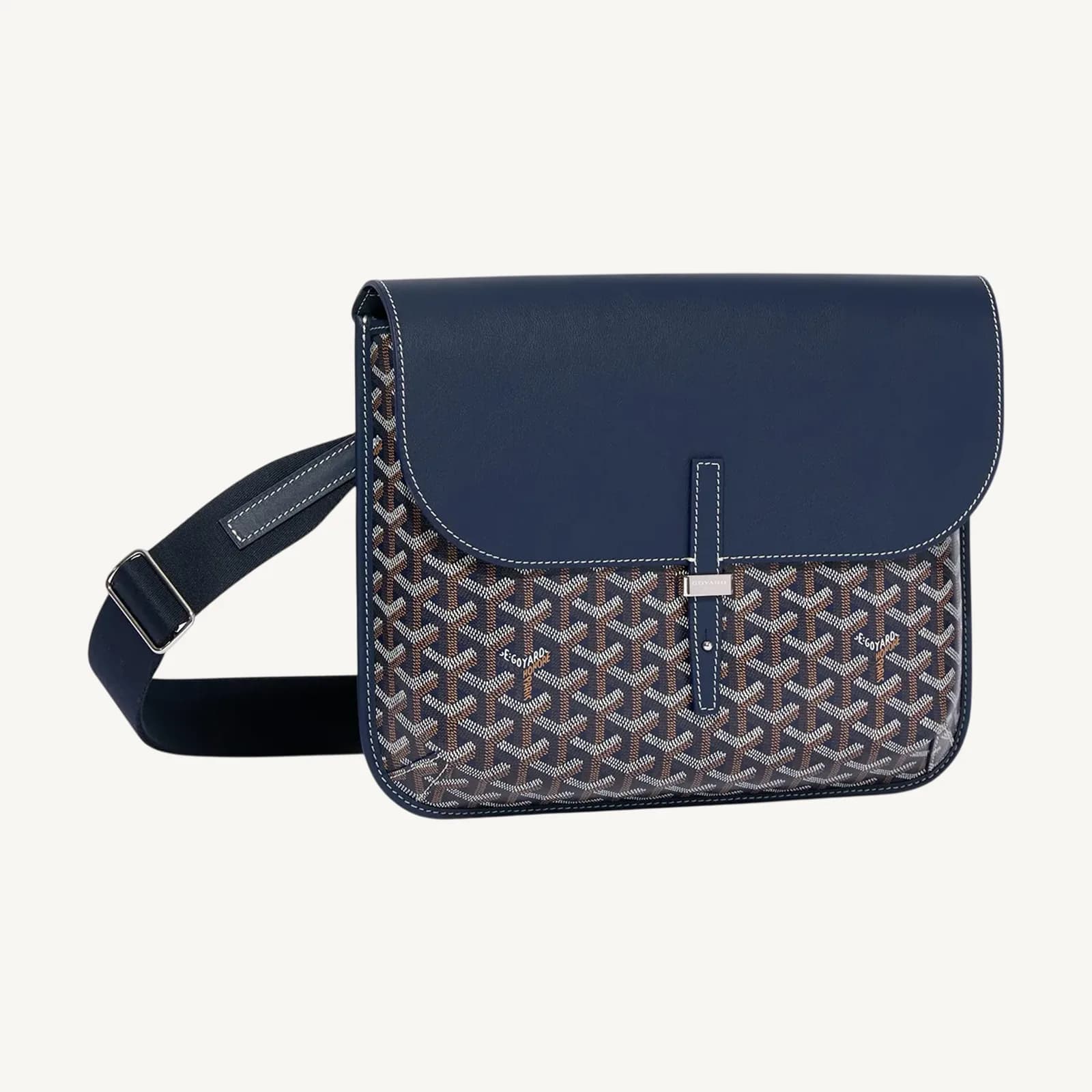 Goyard Coursière MM Navy Blue