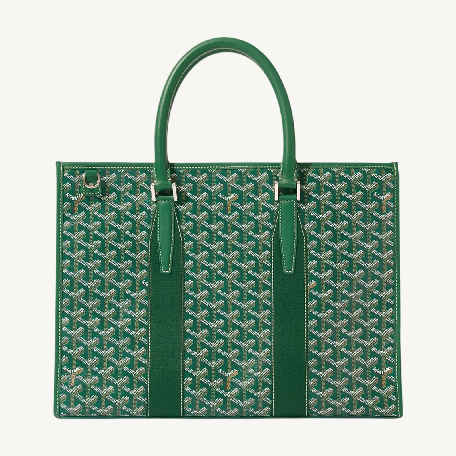 Goyard Morvan Document Case Green
