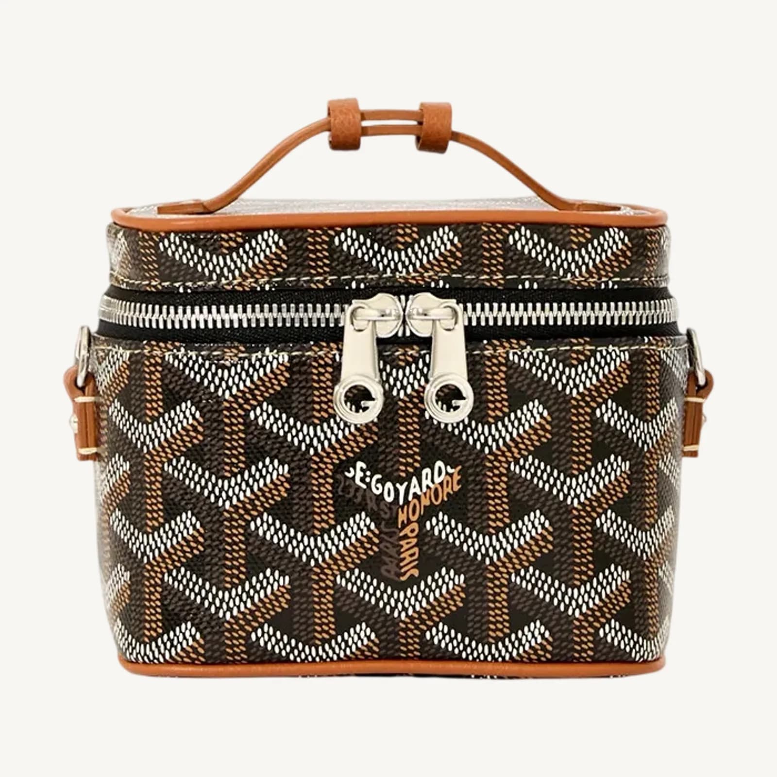 Goyard Muse Nano Vanity Black & Tan