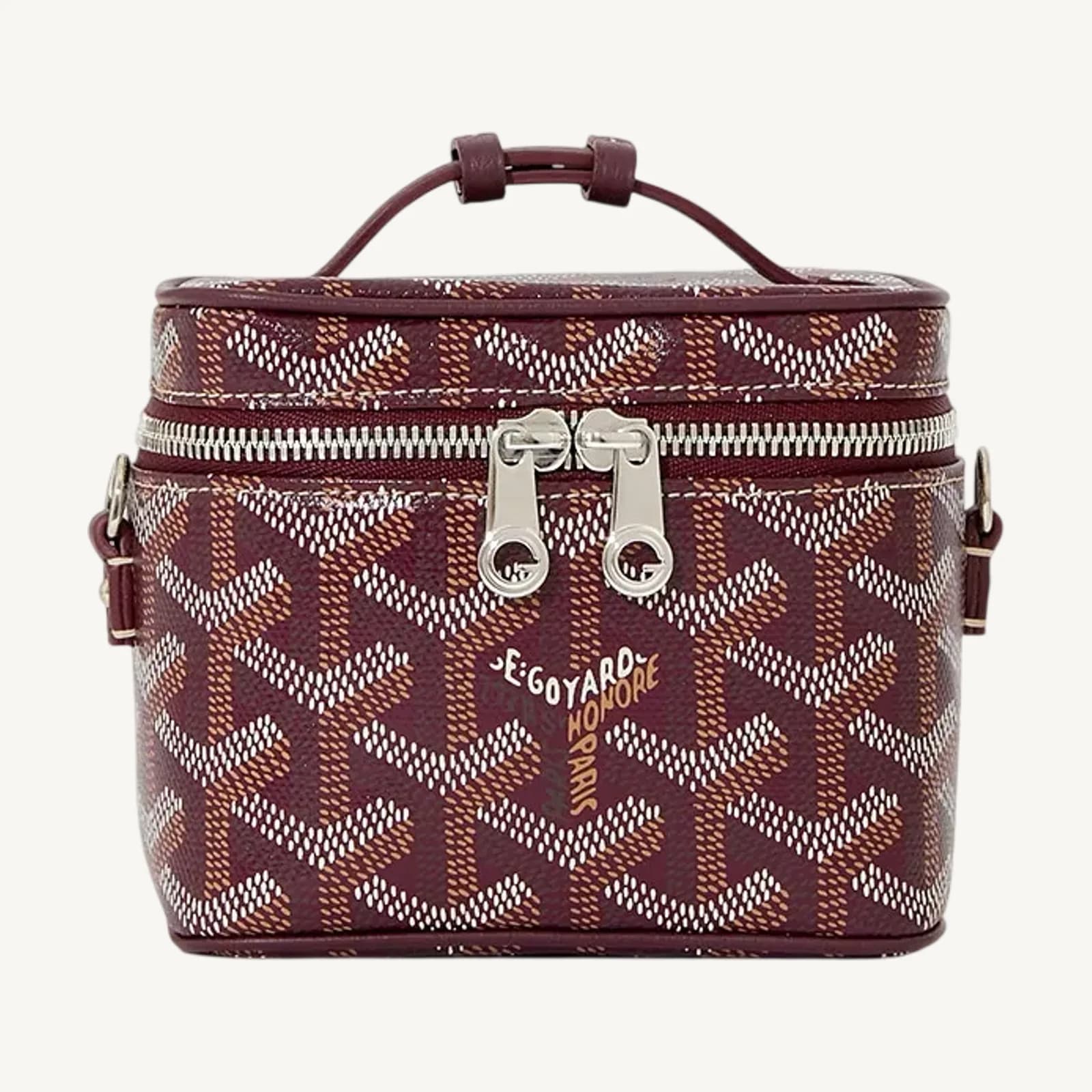 Goyard Muse Nano Vanity Burgundy