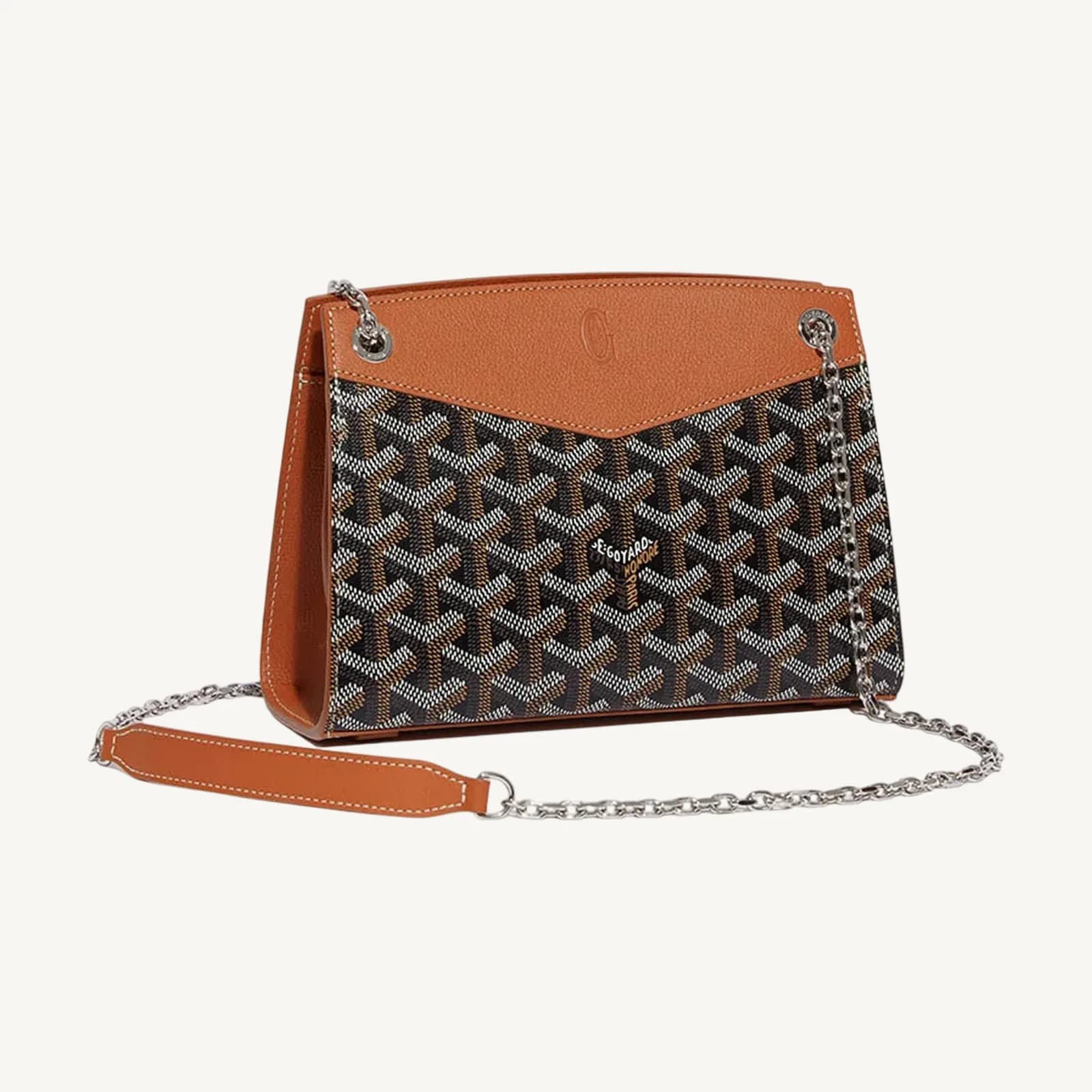 Goyard Rouette Mini Black & Tan
