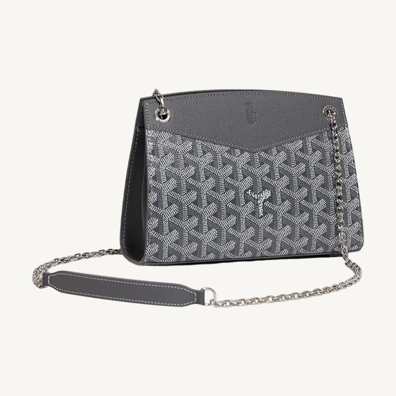 Goyard Rouette Mini Grey