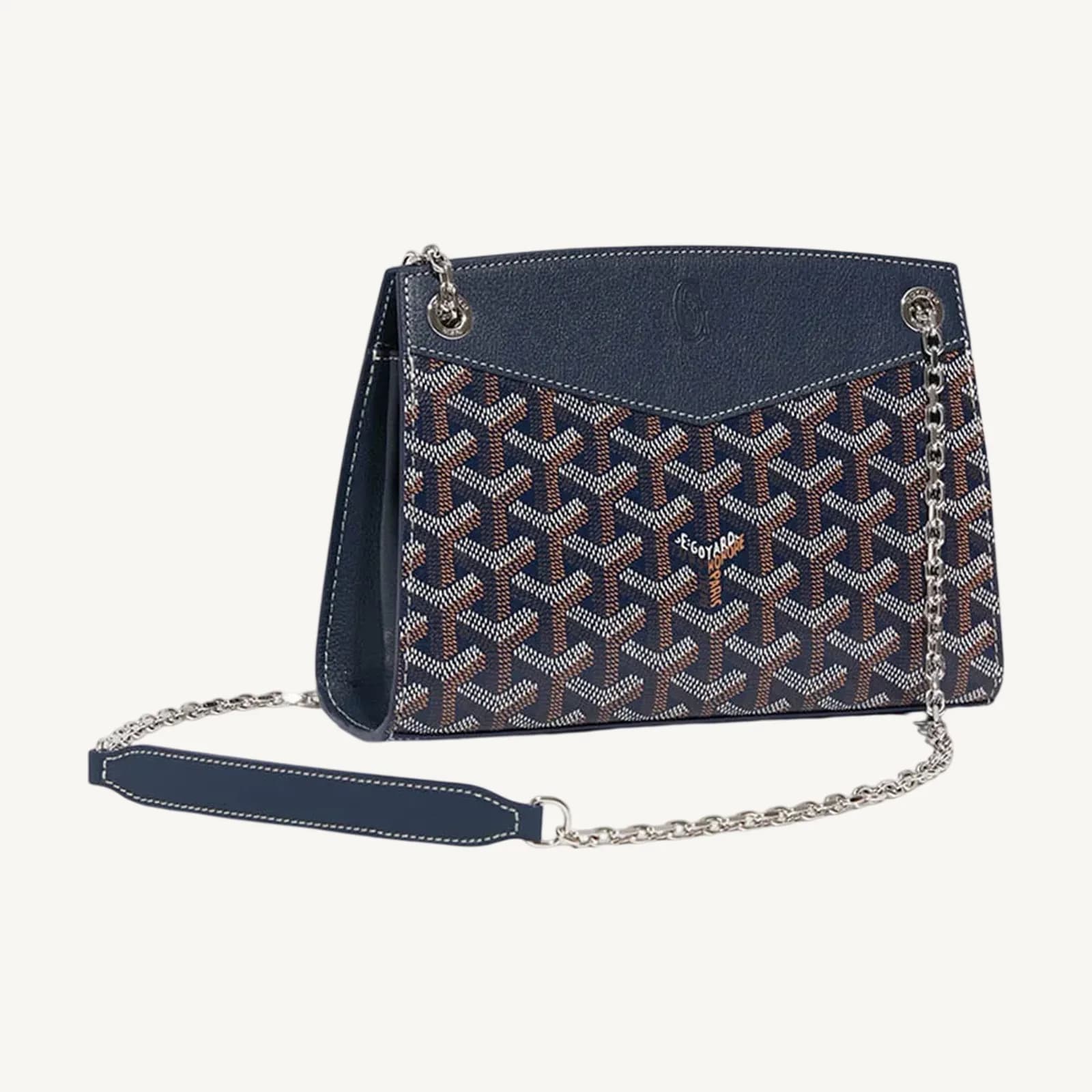 Goyard Rouette Mini Navy Blue