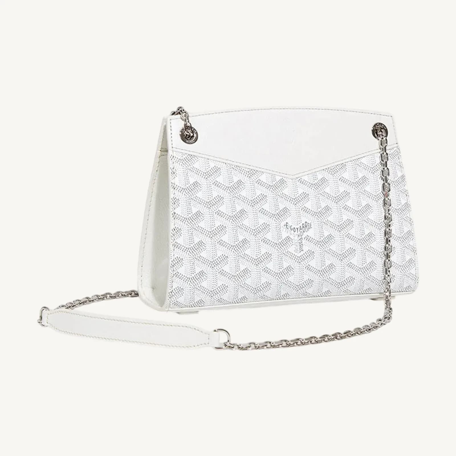 Goyard Rouette Mini White