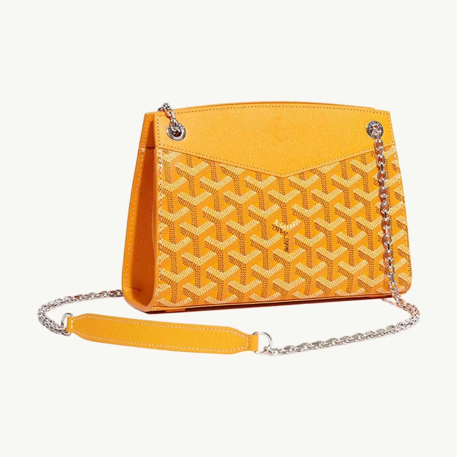 Goyard Rouette Mini Yellow