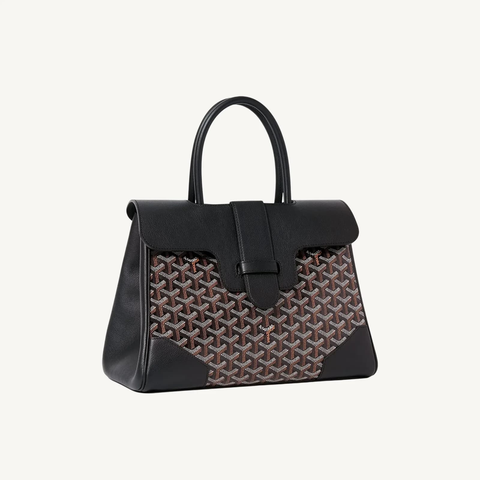 Goyard Saigon Tote Bag Black