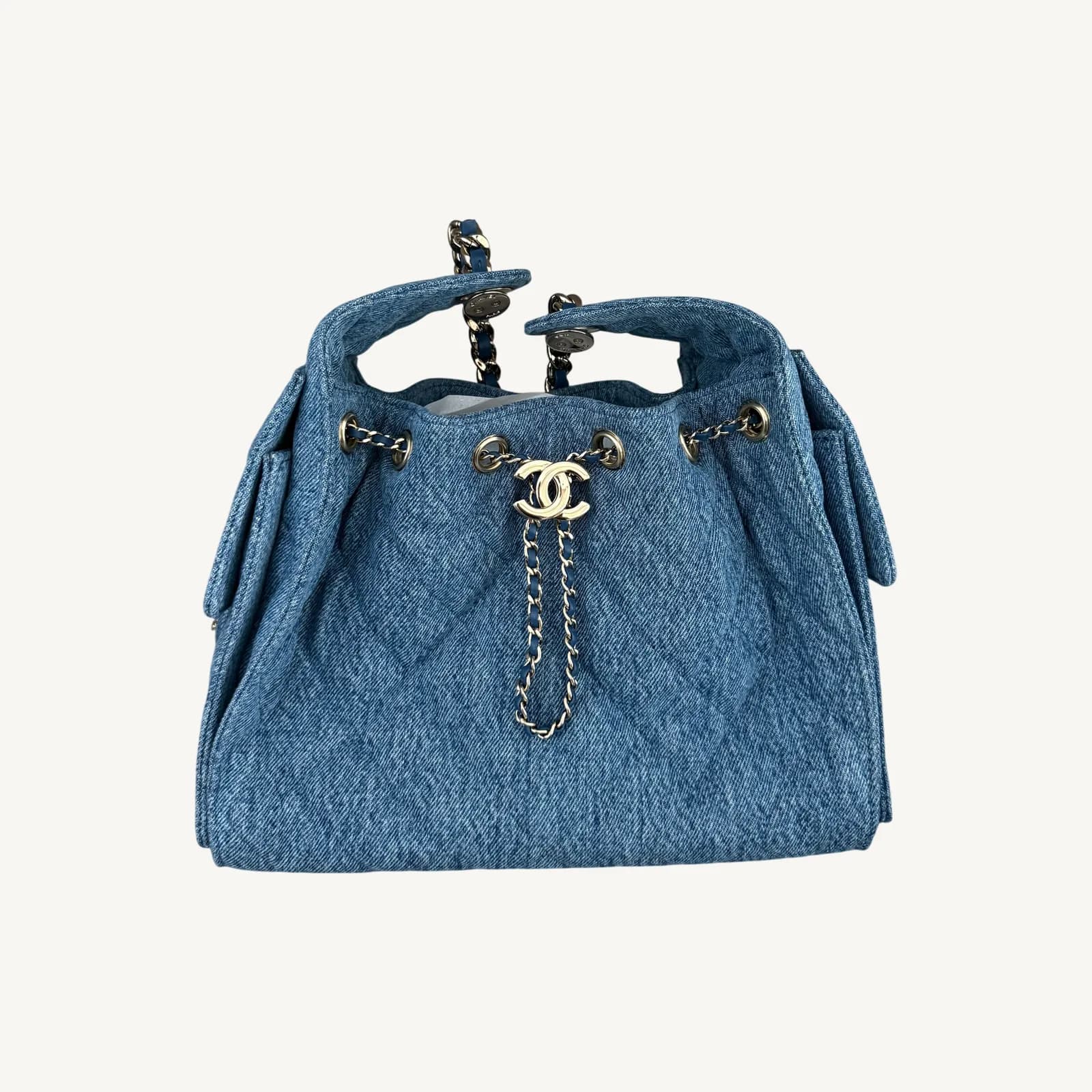 Chanel Chanel 25 Small Blue Denim CPHW