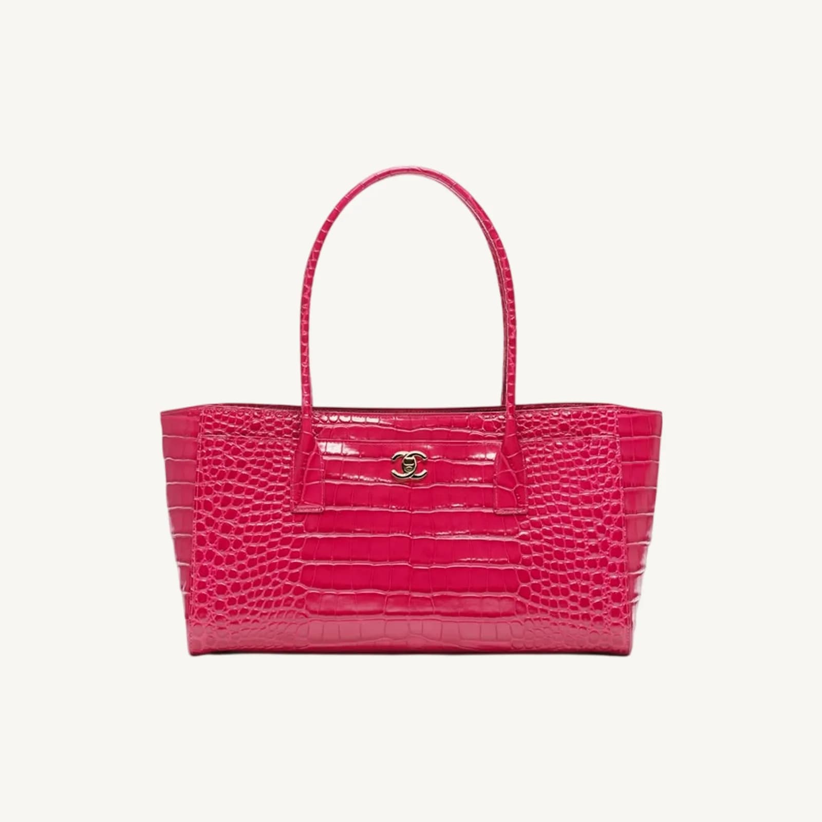 Chanel Small Tote Fuchsia GHW