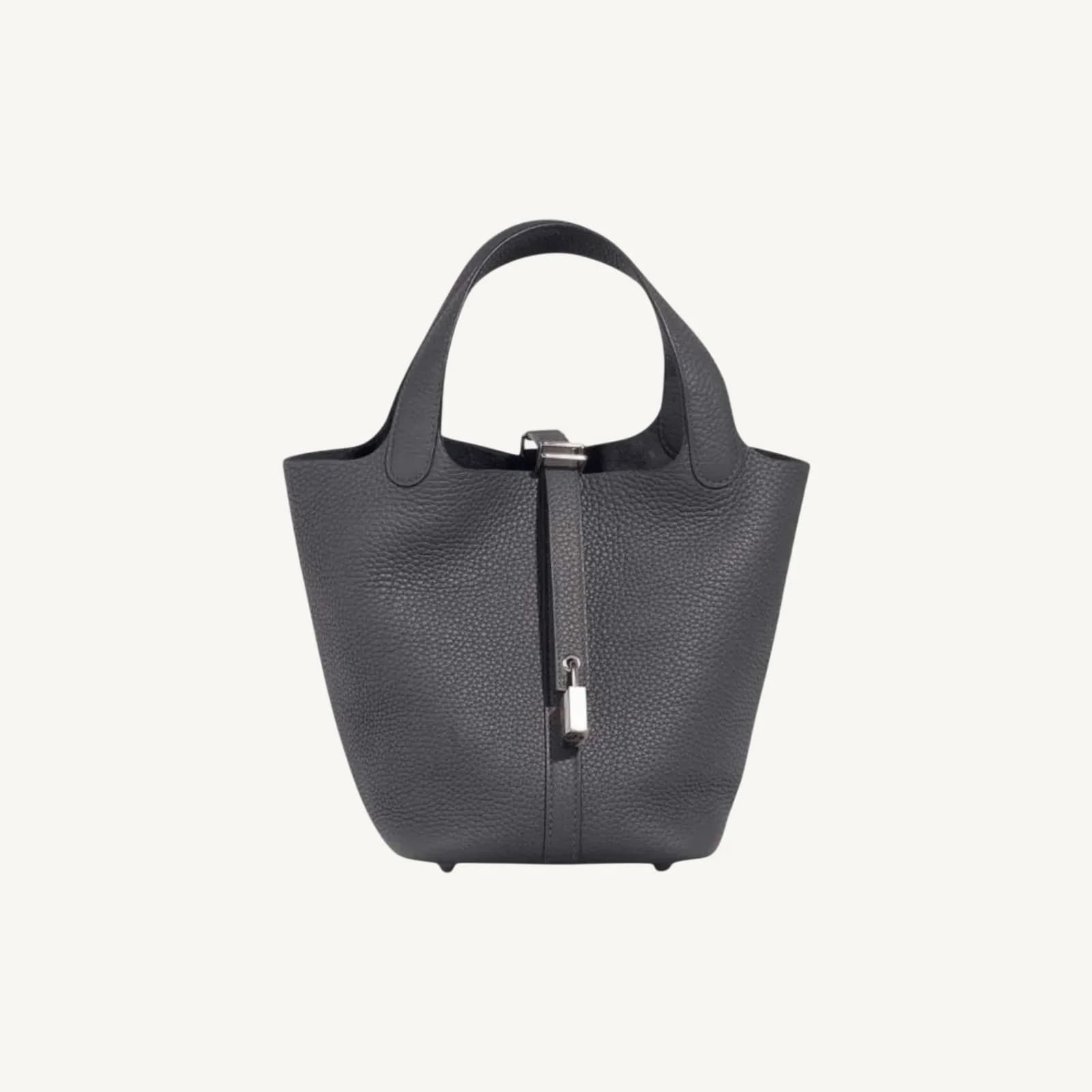 Hermès Picotin 18 Gris Misty PHW