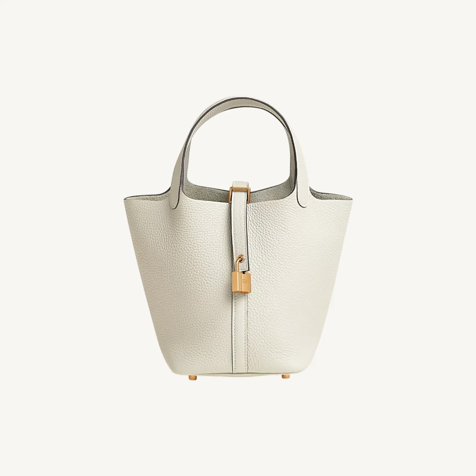 Hermès Picotin 18 Craie GHW