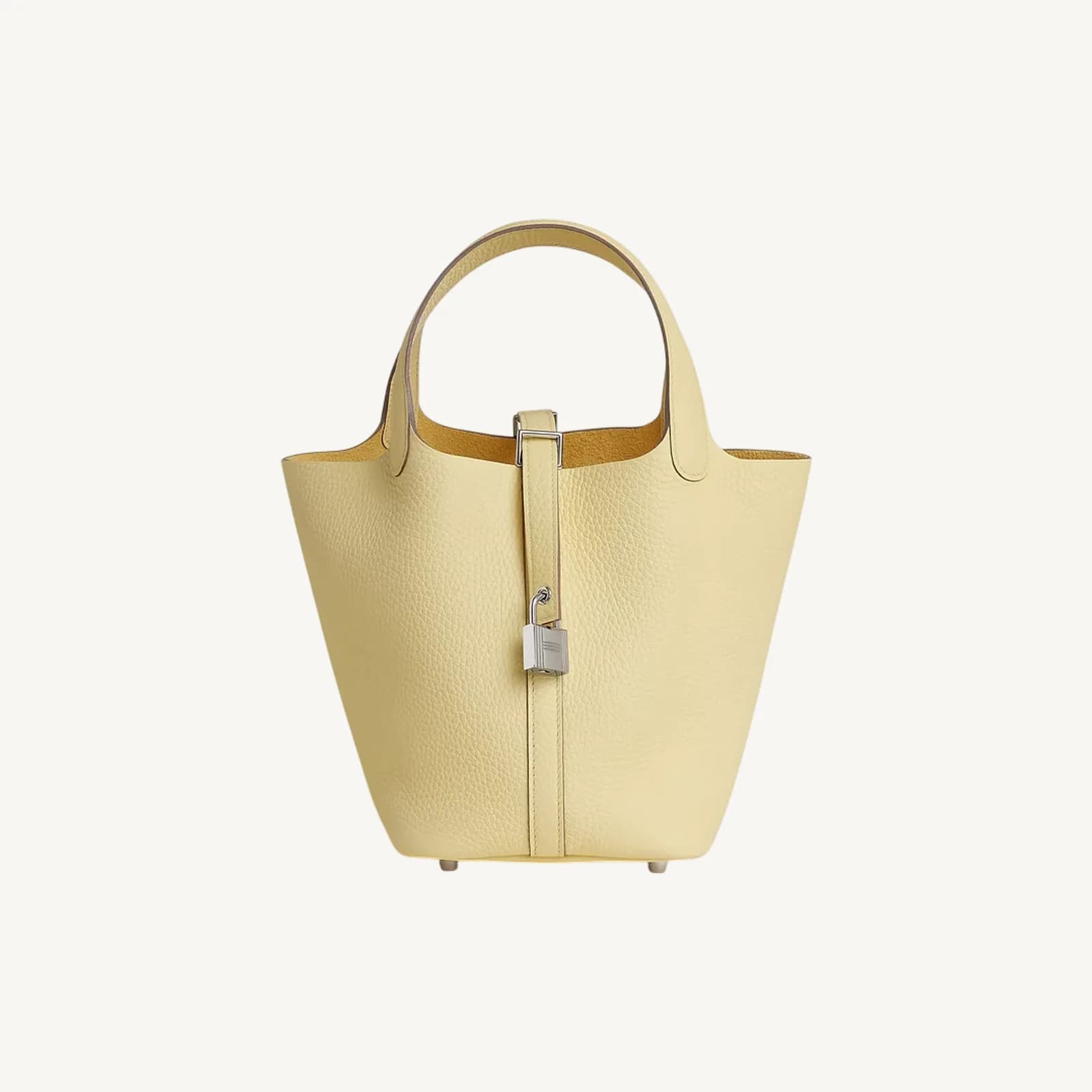 Hermès Picotin 18 Vanille PHW