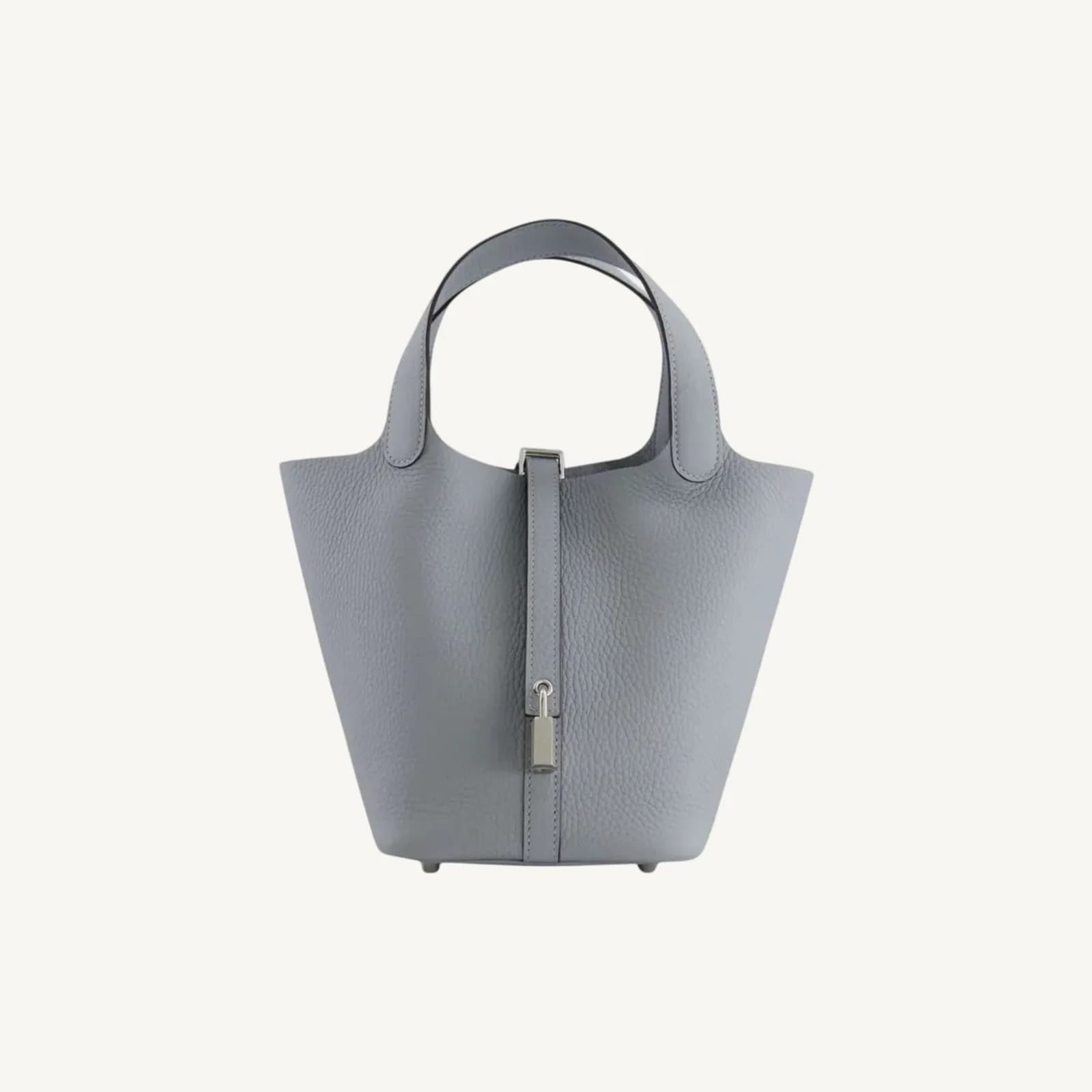 Hermès Picotin 18 Gris Pantin PHW