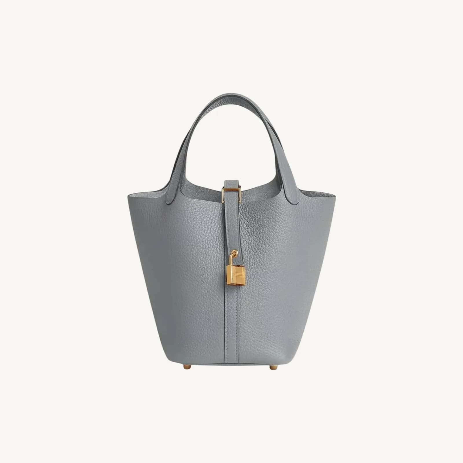 Hermès Picotin 18 Gris Pantin GHW