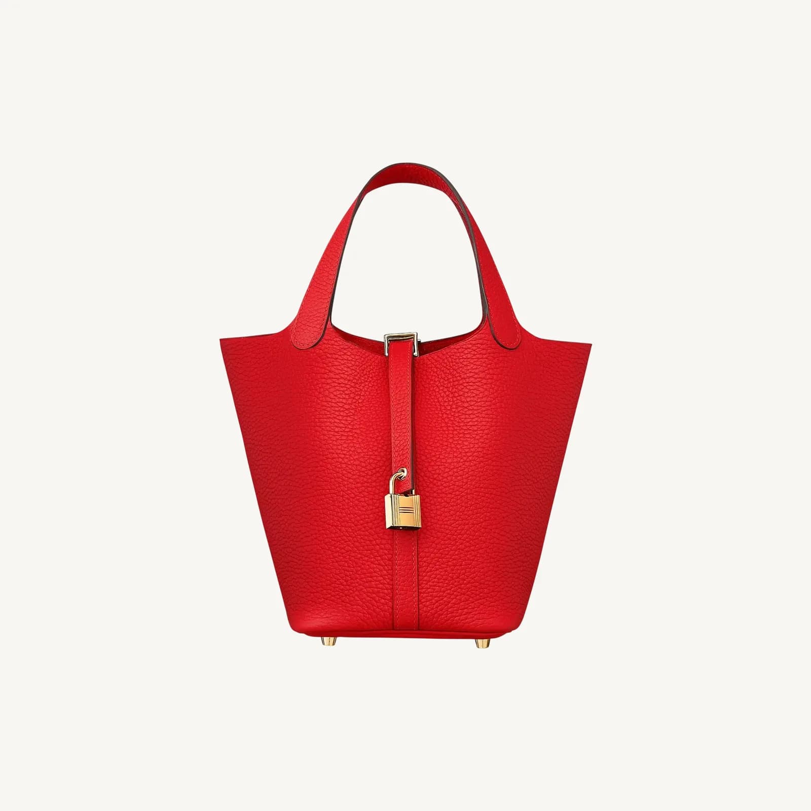 Hermès Picotin 18 Rouge De Cœur GHW