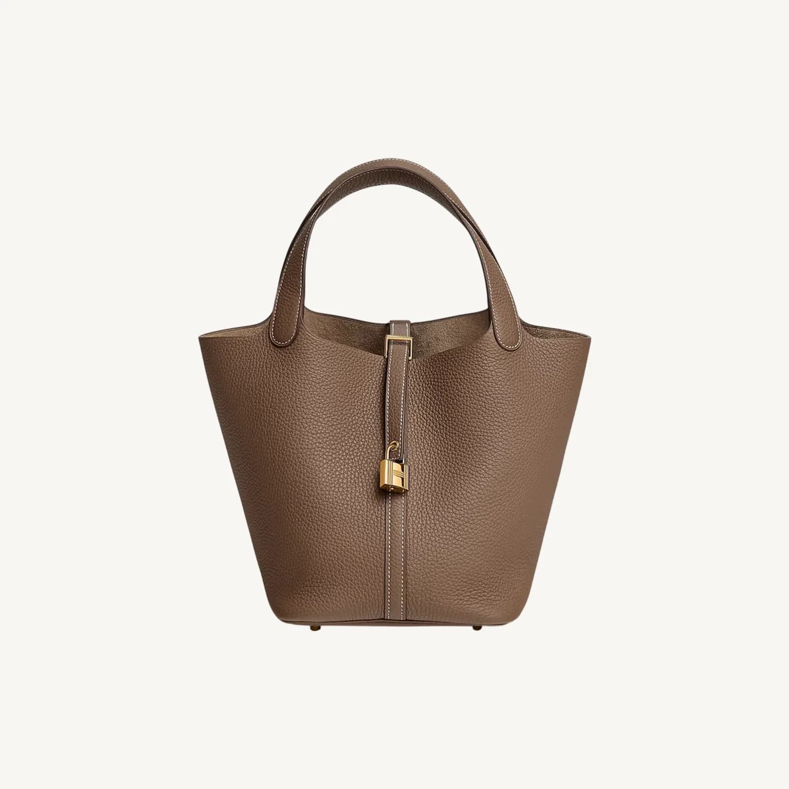 Hermès Picotin 22 Etoupe GHW