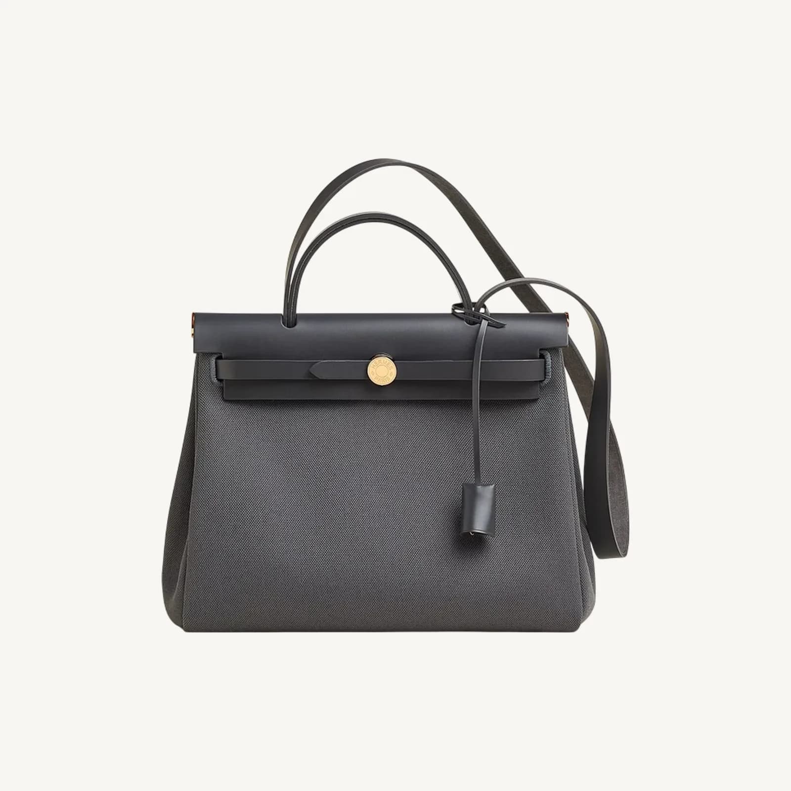 Hermès HERBAG 31 Ardoise GHW