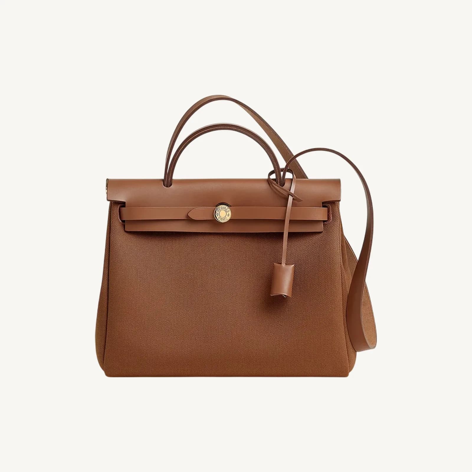 Hermès Herbag 31 Fauve GHW