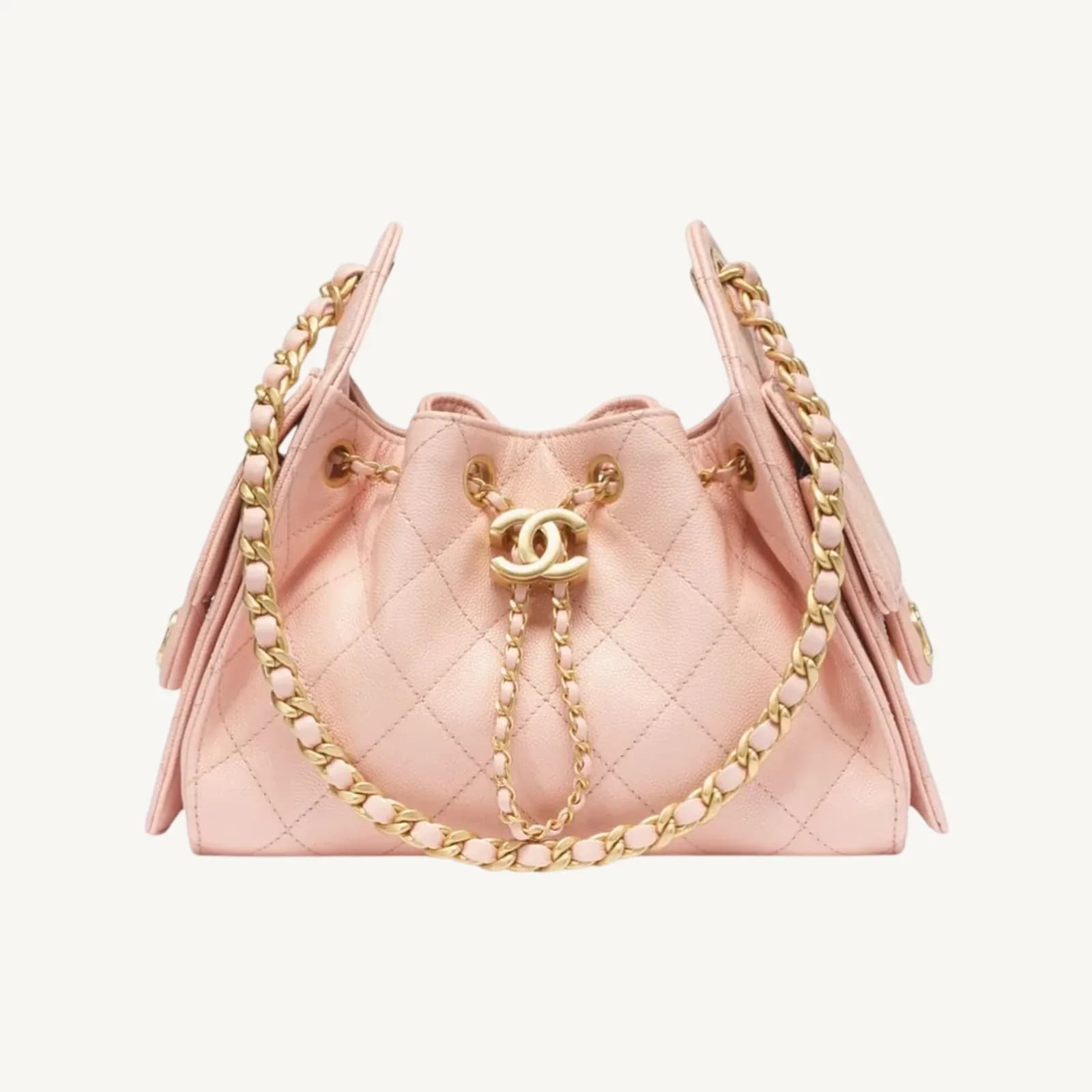 Chanel Chanel 25 Mini Light Pink GHW